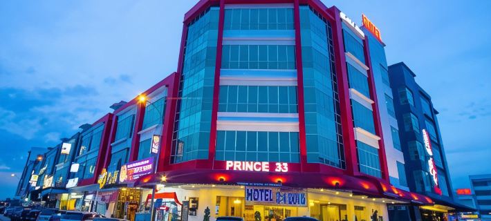 Prince 33 Hotel Hotéis em Tebrau