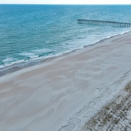 4Br3BA House at S. Topsail Private Beach, Pool & Dock Access. June 5-11 Discount
