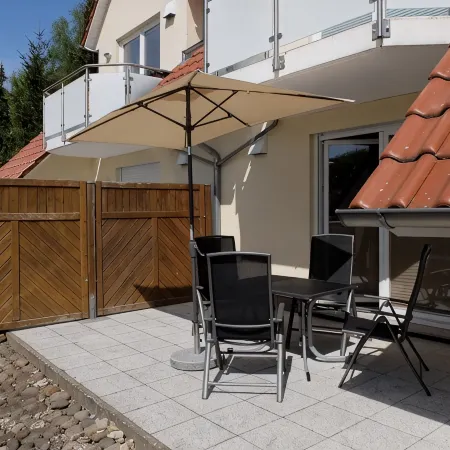 Apartment "Meine Auszeit", 2 adults + 1 infant, 1 bathroom, terrace, WLAN