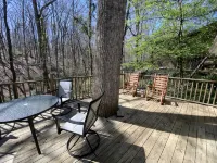 Cozy historic cottage in the woods. 10 minute walk to town - Homestays