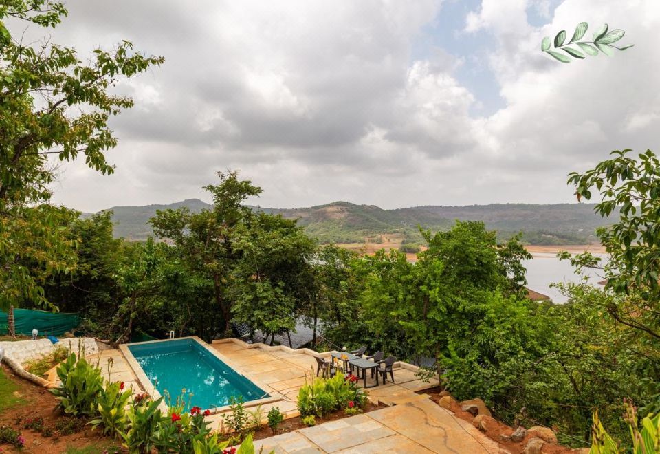 사테 Stay Leisurely Lake Panorama 7BHK, Pawna Lake(Stay Leisurely Lake Panorama 7BHK, Pawna Lake) 4성급 호텔 객실