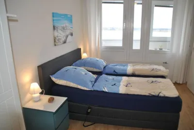 Very best location! In Columbus Center located apartment overlooking the Weser