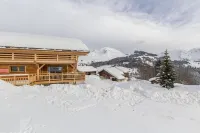 Individual chalet for 15 people