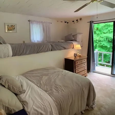 Cozy, Modern Camp nestled near Audra State park.