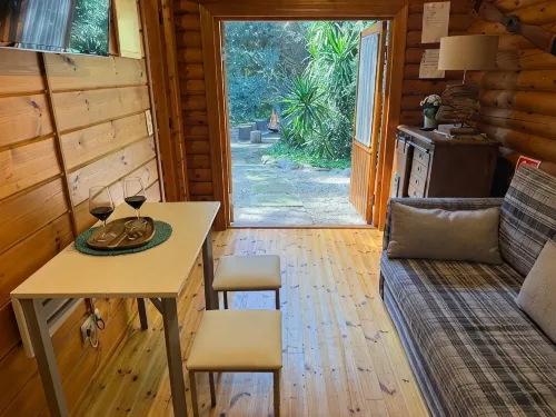 Cabaña de Ensueño en el Bosque y Junto al Mar. Ideal Pareja ,dos Niños y Mascota - Bungalows