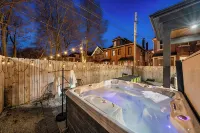 Rooftop Deck, Hot Tub, Speakeasy, Columbus Luxury