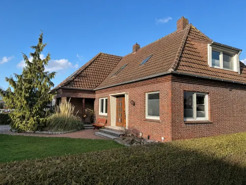 Vacation apartment with outdoor area, East Frisian coast, rural location - Wifi