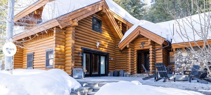 Luxury Log Cabin Retreat in Warm Springs, Sun Valley Idaho Hotéis em Ketchum