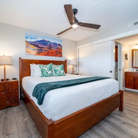 Big Ocean View from Your Sugar Beach Retreat -King Bed, Central AC, WiFi  #208