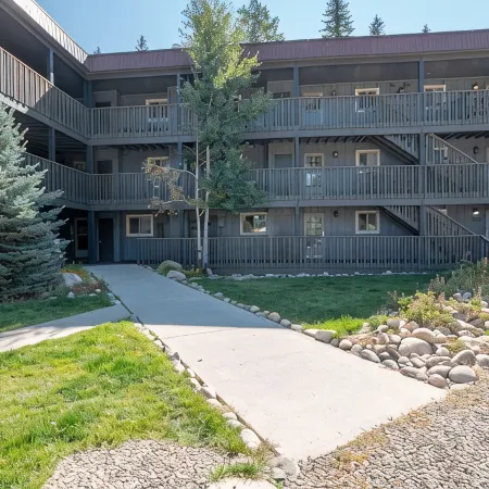 Red Sled at Hi Country Haus - 2 bed, 2 bath with a shuttle stop.