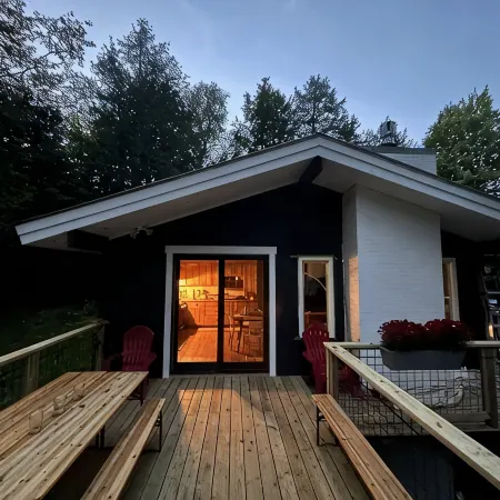 A cozy family retreat perfectly located between Stowe Village & Trapp’s Lodge