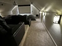 Secluded 7,800 SqFt Cabin in the Woods- Pond, River, Theater, Disc Golf & More - WiFi
