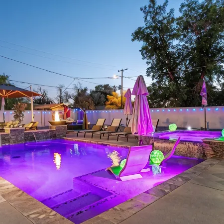 Gay owned fully renovated casita relaxation. Private and clothing optional.