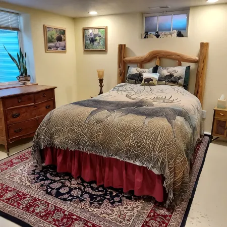 Swan Mntn View--Entire, Private Basement Suite, Close to GNP, Whitefish & Lake.