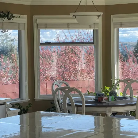 Full advantage of 180 degree PANORAMIC view of OCEAN & MOUNT BAKER