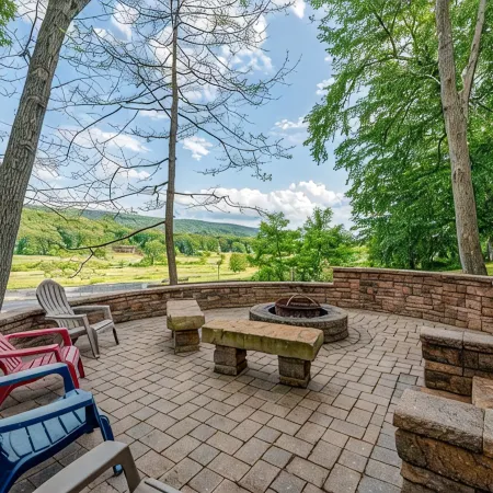 Walk to Bedford Springs from the "Round House" with an Amazing Golf Course View!
