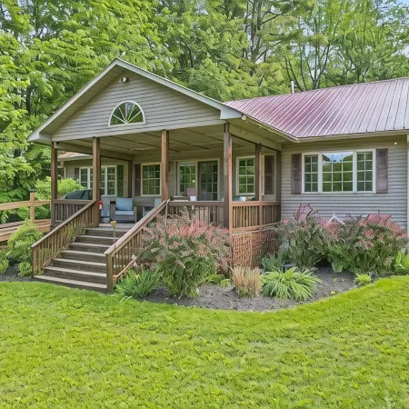 Quiet Lake Front Home with Private Shoreline
