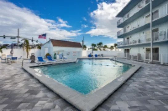 Stunning Ocean Views STEPS from the Beach with Pool! Fabulous 4th Floor Studio!