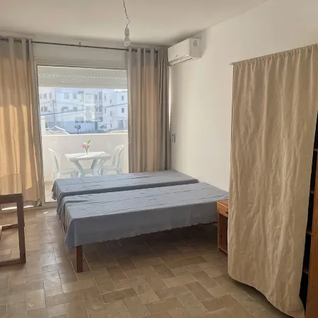 Comfort studio with loggia