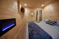 NEW! Creekside Cabin w/ new hot tub & firepit!