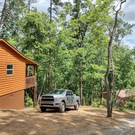New Listing! Mountain Cabin Getaway with a Fire Pit, High Speed Internet, Dog OK
