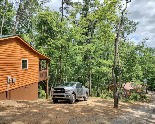 New Listing! Mountain Cabin Getaway with a Fire Pit, High Speed Internet, Dog OK Hotels in Notla