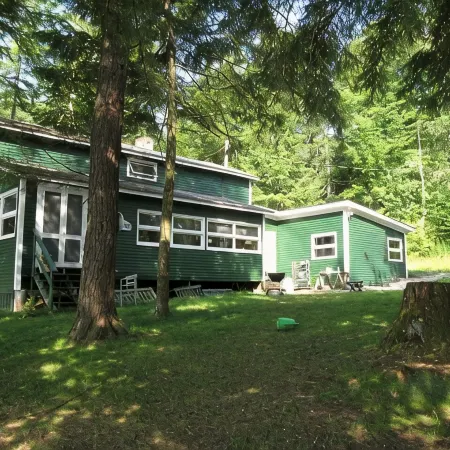 Lake Front Indian Lake Adirondack Camp w/ Boathouse, Sundeck & Boats