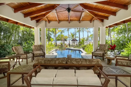 Beachfront Luxury Villa with Private Pool