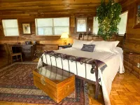 Private, Cabin with Endless Hill Country Views. Horse & Dog Friendly! - شاليه