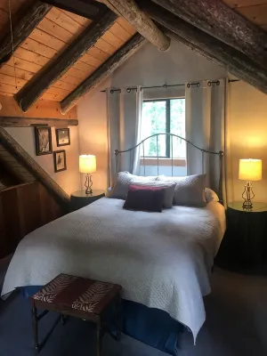 A Log Cabin in the Woods