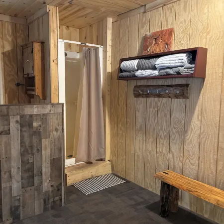 Emily Channel Cabin on the water with ATV trail access from your doorstep!
