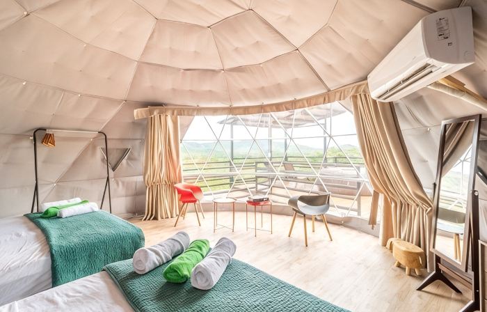 Glamping en Playa Potrero