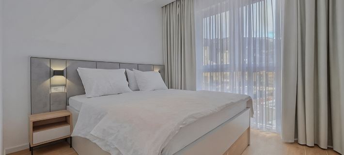 Two Bedroom Apartment with Sea View Jake Hotels in Becici