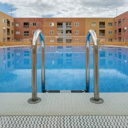 Charming Apartment with Pool View in Candelaria, Spain