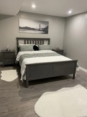 Brand new spacious apartment with private yard/ patio