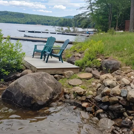 Gorgeous lake view