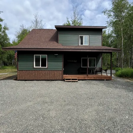 Brand-new Alaskan custom home awaits you in the heart of Hatcher Pass! Отели в г. Фишук