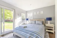 Chic Hamptons Home with Heated Gated Pool and Grill - 4-Star