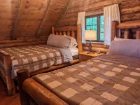 Rustic Retreat Log Cabin Nestled Among 65 Acres - Chalets