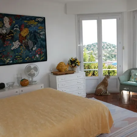 Villa with superb sea view , 6 people,  close to CANNES and SAINT TROPEZ