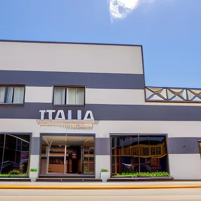 Hotel Italia Beach - Na Beira Mar Natal RN アレイア・プレタ・ビーチ周辺のホテル