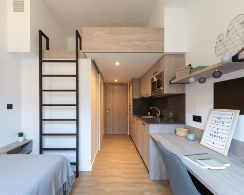 Micampus Barcelona Student Residence Hôtels à : Barcelonès