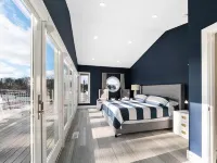 The Blue Oasis is located in the heart of downtown South Haven with water views.