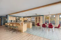 6BR Houghton Lake House w/ Indoor Pool, Hot Tub, and Golf Simulator - Sleeps 24 - Boutique