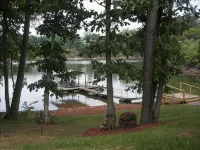 Ms Natalie Cabin on the Lake with Water Trampoline