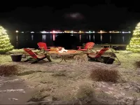 NEW Custom Adirondack Lakefront Home! Rare Find! Hotels in Fulton County