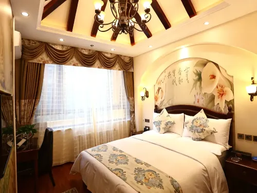 Jindi Shangpin Theme Hotel (Beijing Songjiazhuang Subway Station) - balkon
