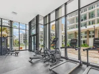 Olympic Park Stylish 2BR | Walk to stadium | Pool & Gym Hotels in Lidcombe