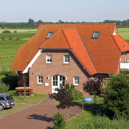 Fantastic vacation apartment directly on the dike