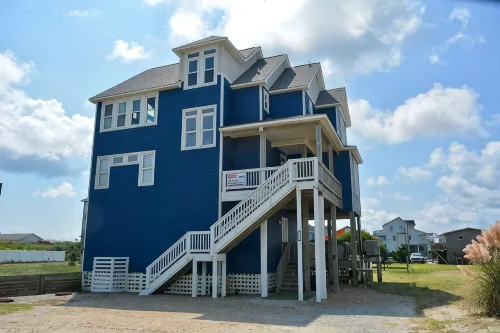 ComeSailAwayOBX-gorgeous 6 bedrooms/5.5 baths, oceanviews, pool, hot-tub,  beach - Wi-Fi